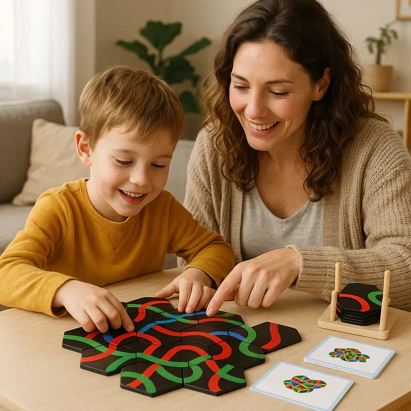 Ceļojumu meklēšanas izglītojošā spēle bērniem un visai ģimenei