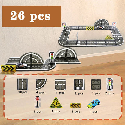 MagnetoTrack – Magnētiskais radošais būvēšanas komplekts bērniem