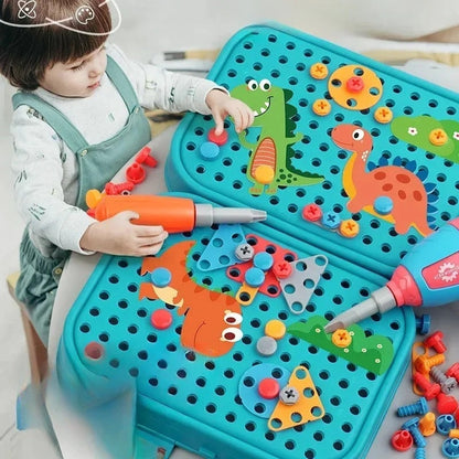 Bērnu meistarošanas komplekts ar mīļu dinozauru