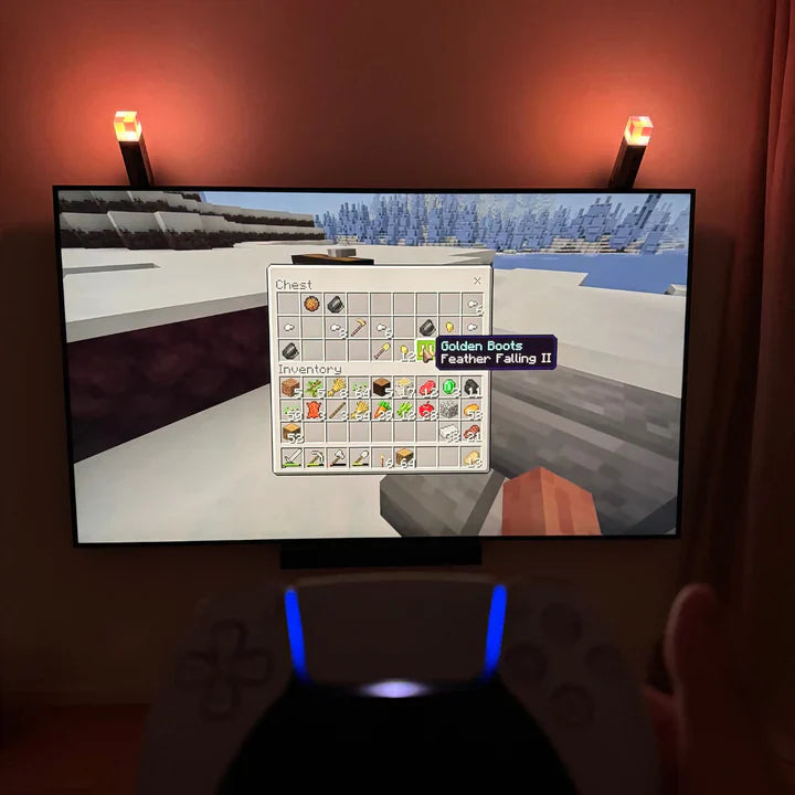 „Minecraft“ lampa – gaisma tieši no spēļu pasaules