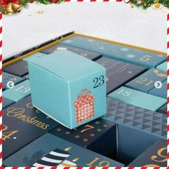 24 dienu Ziemassvētku adventes kalendārs