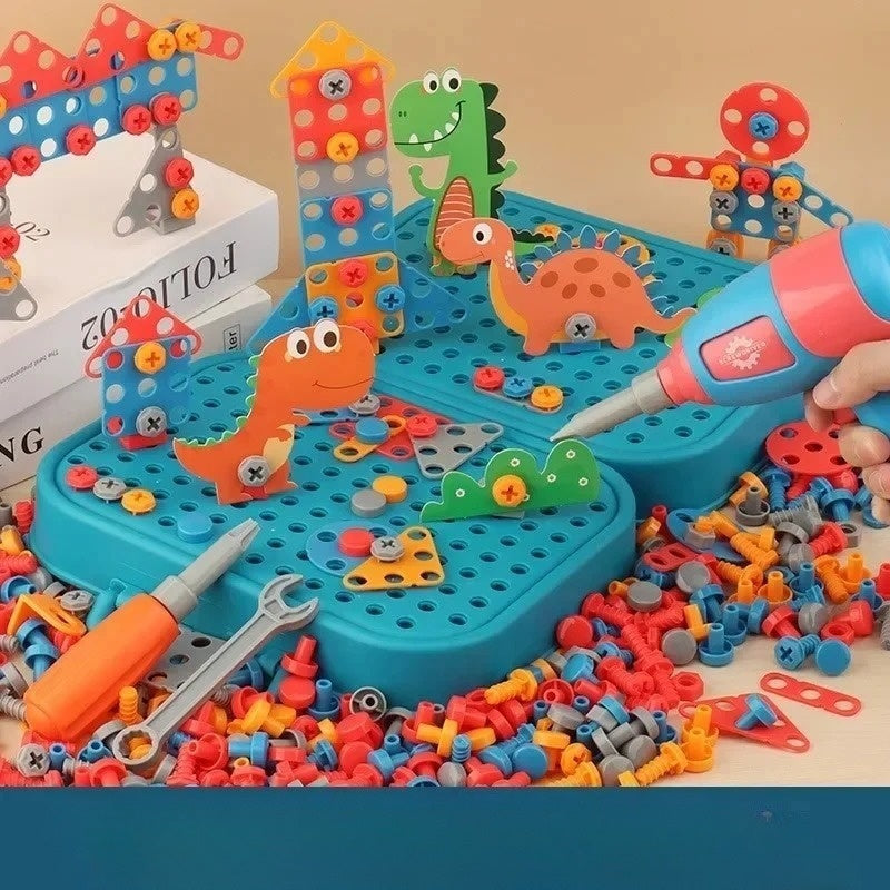 Bērnu meistarošanas komplekts ar mīļu dinozauru