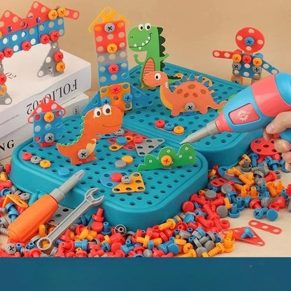 Bērnu meistarošanas komplekts ar mīļu dinozauru