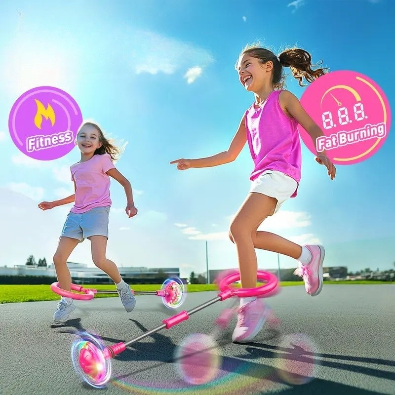 Gudrais lēkāšanas bumbiņš – skaita lēcienus un palīdz dedzināt kalorijas