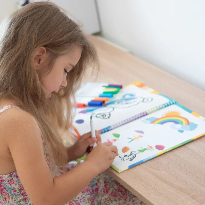 Rakstīšanas prasmju attīstīšanas burtnīca bērniem (64 lappuses)