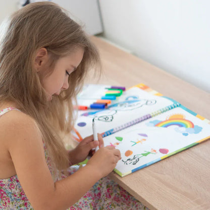 Rakstīšanas prasmju attīstīšanas burtnīca bērniem (64 lappuses)