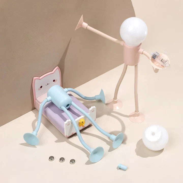 Elastīga figūriņas naktslampiņa