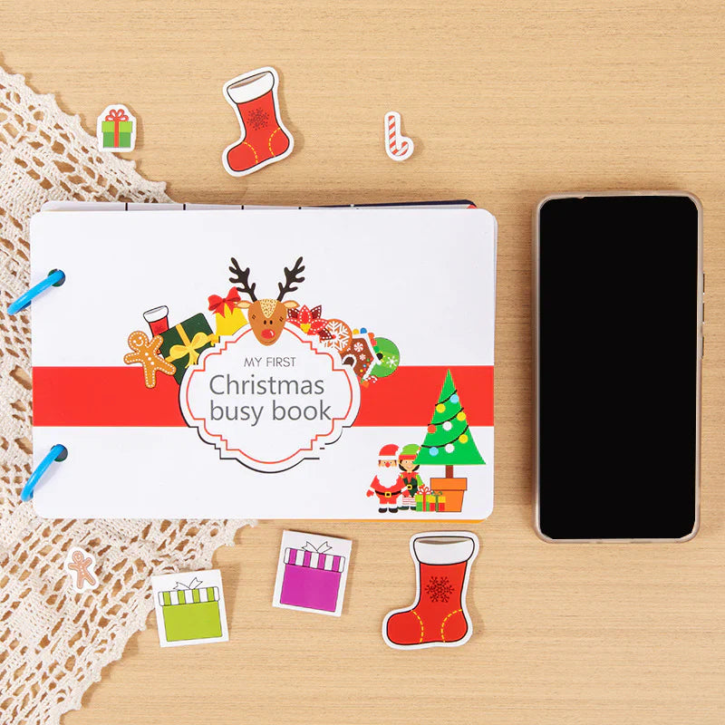 Izglītojoša Montessori Ziemassvētku stāstu grāmata