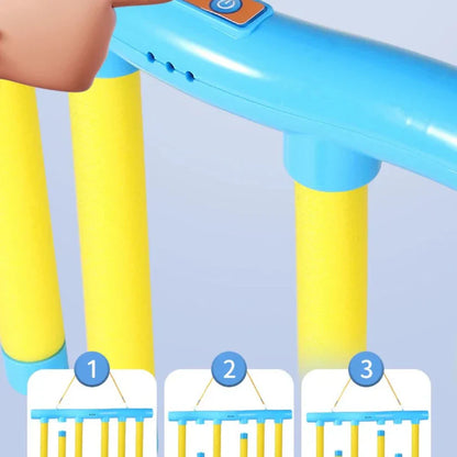 Krītošo kociņu spēle – refleksu attīstoša rotaļlieta bērniem