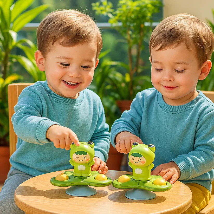 Montessori piestiprināmais grieznis – Griežamā attīstošā rotaļlieta