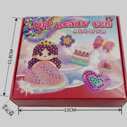 Burvīga pērlīšu mozaīka – radošais komplekts bērniem