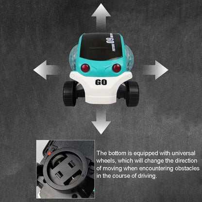 Spīdošā 360° muzikālā triku mašīna
