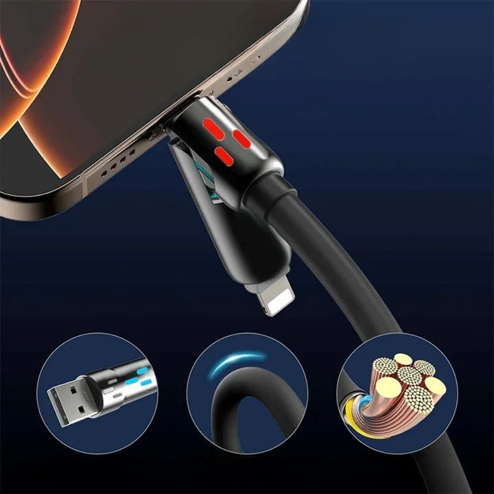 Globetrek – universālais, gudrais un daudzfunkcionālais uzlādes kabelis