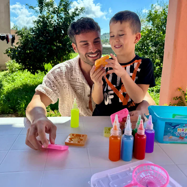 Burvju gels ūdens rūķīšu veidošanai – 4, 8 vai 12 krāsās