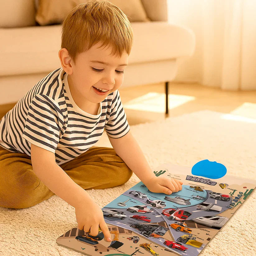 Runājošā alfabēta un mācību tāfele bērniem