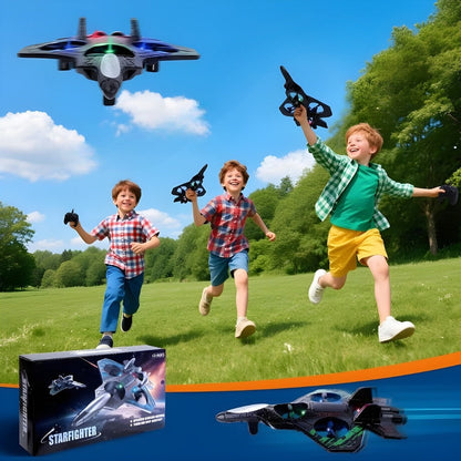 RC akrobātiskais iznīcinātājs bērniem