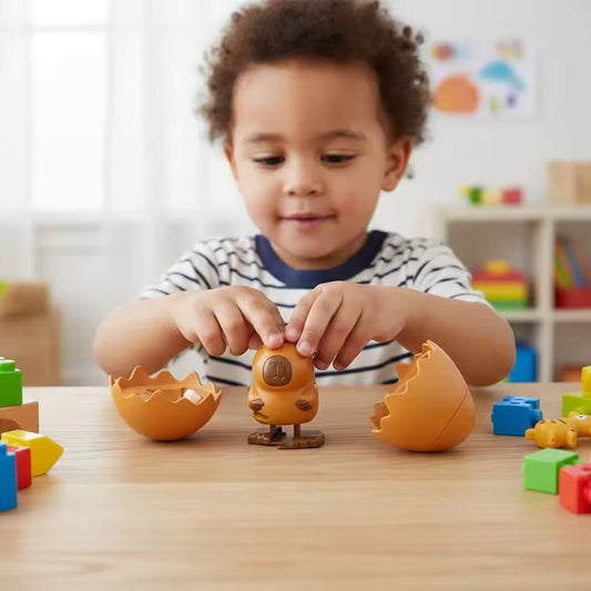 Pārsteiguma ola ar dejojošu dzīvnieciņu