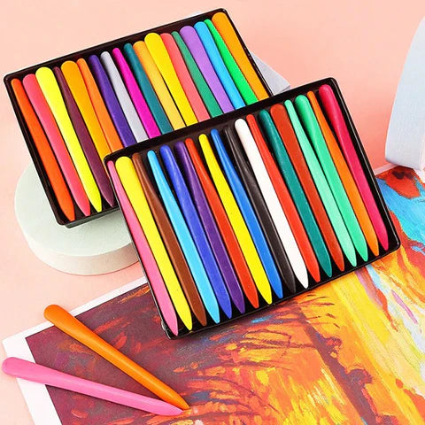 Bērnu zīmēšanas komplekts ar mazgājamām krītiņām “Tīrās rociņas”