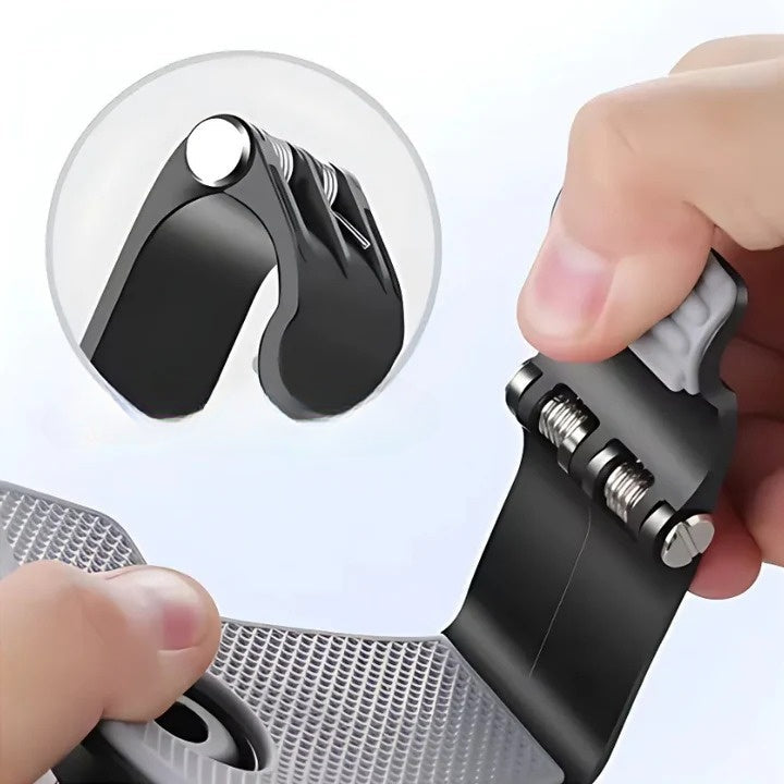 360° tālruņa turētājs – rotējošs statīvs ar izturīgu un kompaktu satvērienu