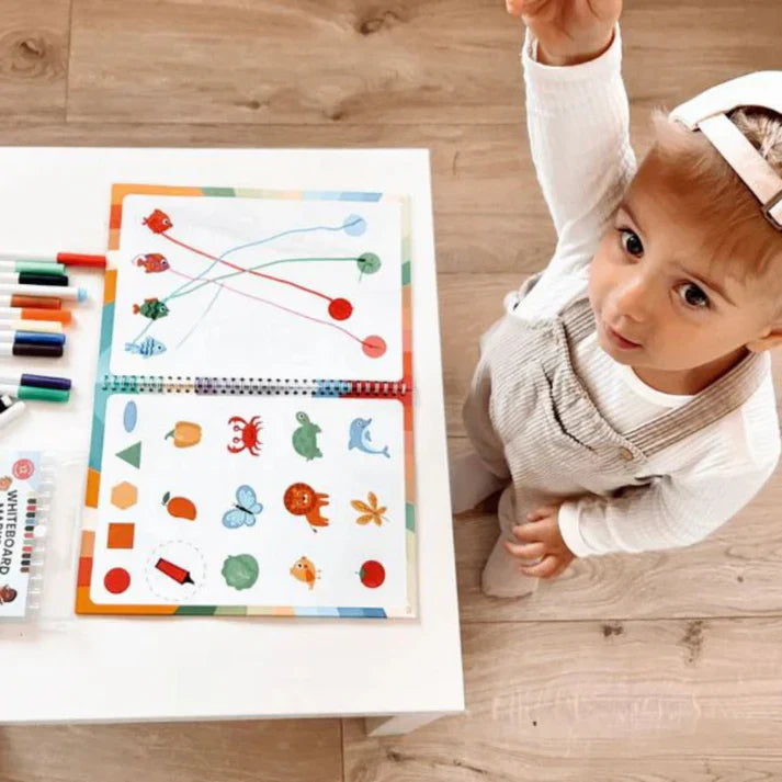 Rakstīšanas prasmju attīstīšanas burtnīca bērniem (64 lappuses)