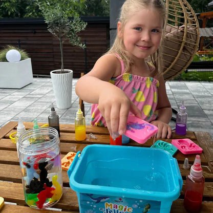 Burvju gels ūdens rūķīšu veidošanai – 4, 8 vai 12 krāsās