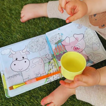 Ūdens krāsojamā grāmatiņa – Seko līnijām!