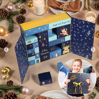 24 dienu Ziemassvētku adventes kalendārs