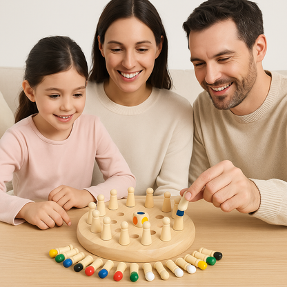 Koka atmiņas un loģikas spēle–puzle visai ģimenei