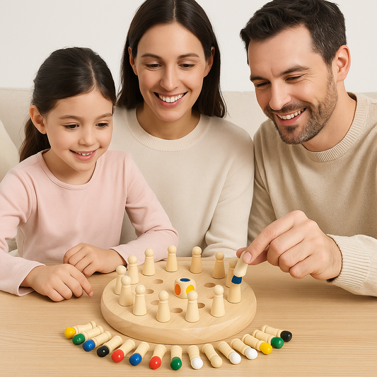 Koka atmiņas un loģikas spēle–puzle visai ģimenei