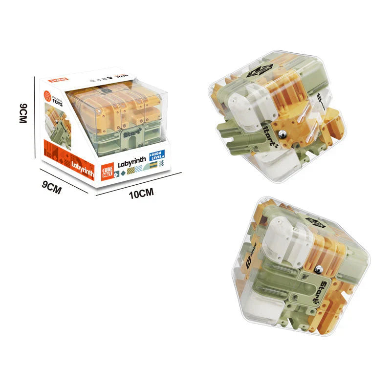 Loģiskā spēle „3D labirinta kubs“