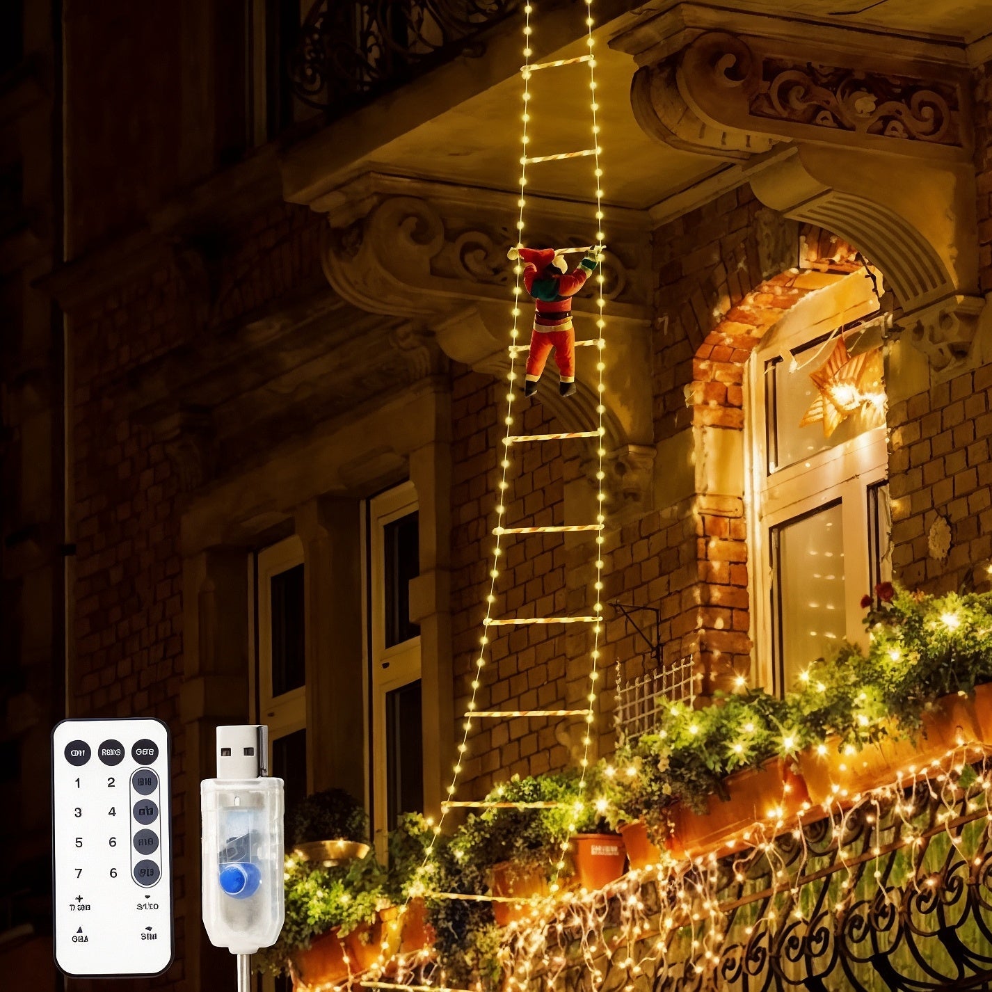 Kāpjošais rūķītis – Rada mājās siltu un svinīgu Ziemassvētku noskaņu