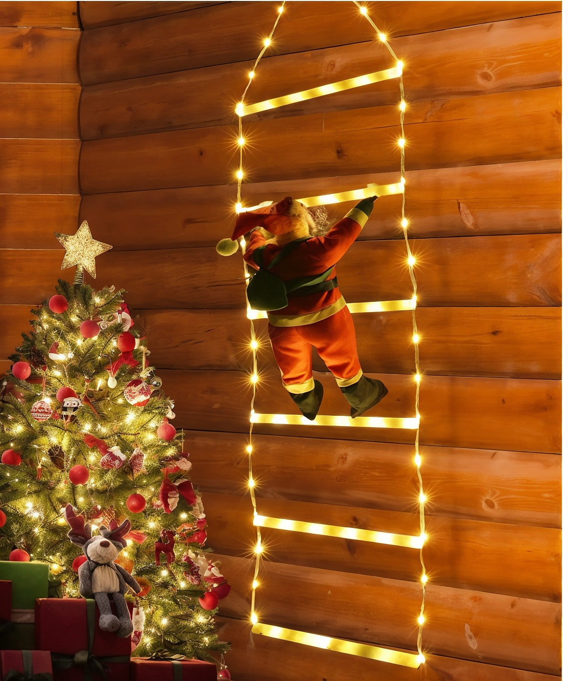 Kāpjošais rūķītis – Rada mājās siltu un svinīgu Ziemassvētku noskaņu