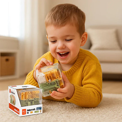 Loģiskā spēle „3D labirinta kubs“