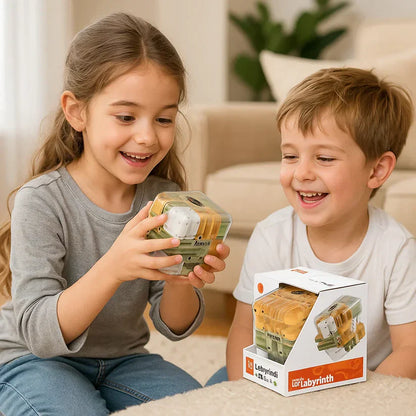 Loģiskā spēle „3D labirinta kubs“