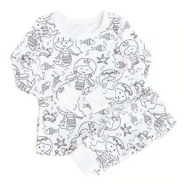 Krāsojama pidžama bērniem