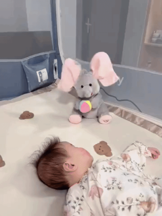 Peek a Boo runājošais zilonītis