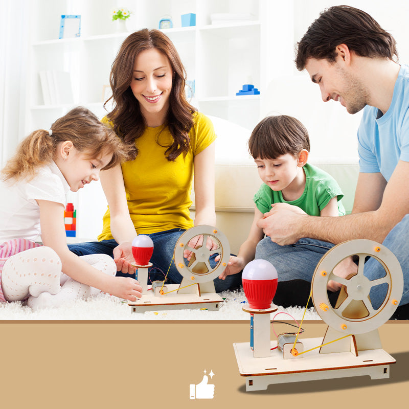 Roku darbs radošie tehniskie rotaļlietas