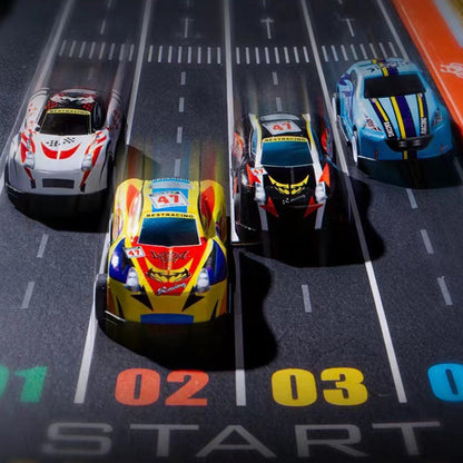 48 mini automašīnas ar iebūvētu garāžu