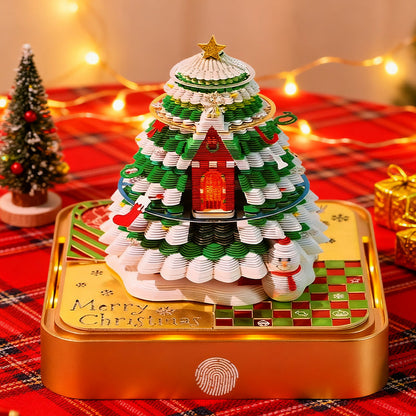 Ziemassvētku 3D papīra adventes kalendārs