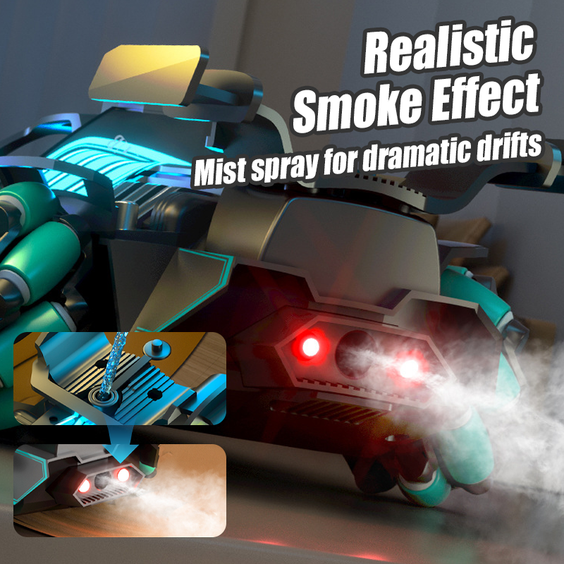 Lielisks attālināti vadāms sacīkšu automobilis