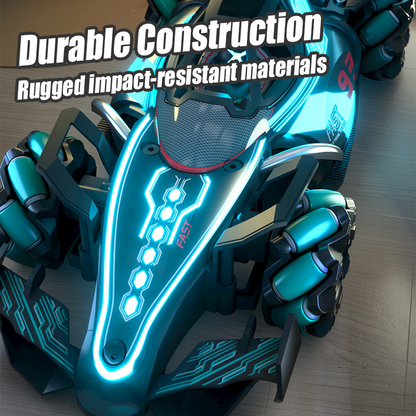 Lielisks attālināti vadāms sacīkšu automobilis