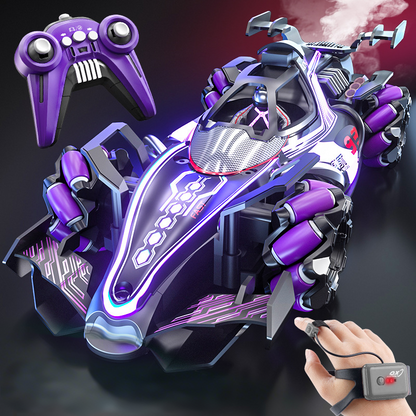 Lielisks attālināti vadāms sacīkšu automobilis