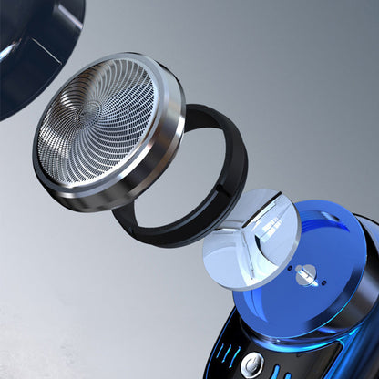 Mini pārnēsājams elektriskais skuveklis – precīza sausā un mitrā skūšana