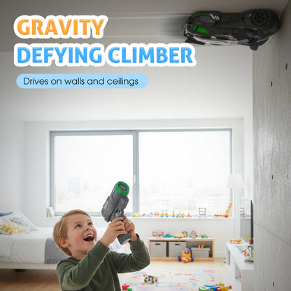 Ar sienām braucoša RC mašīna ar lāzera vadību bērniem