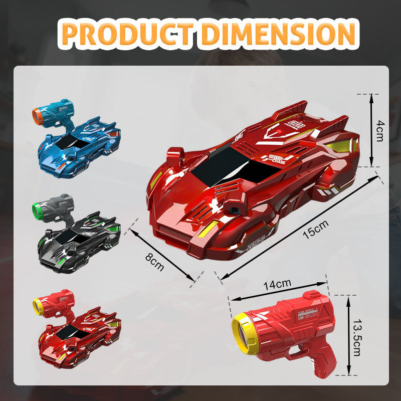 Ar sienām braucoša RC mašīna ar lāzera vadību bērniem