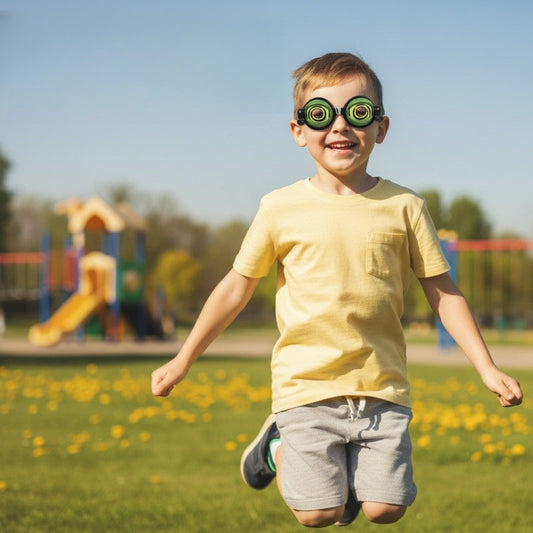 Mirgojošās rotaļu brilles bērniem