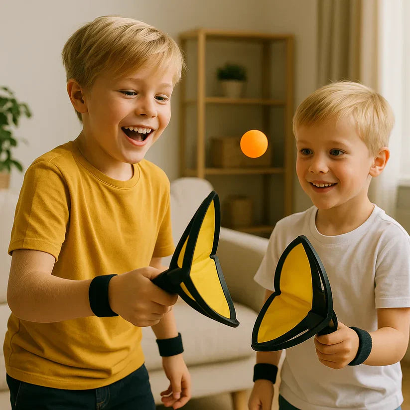 Aizraujoša bumbiņas ķeršanas spēle